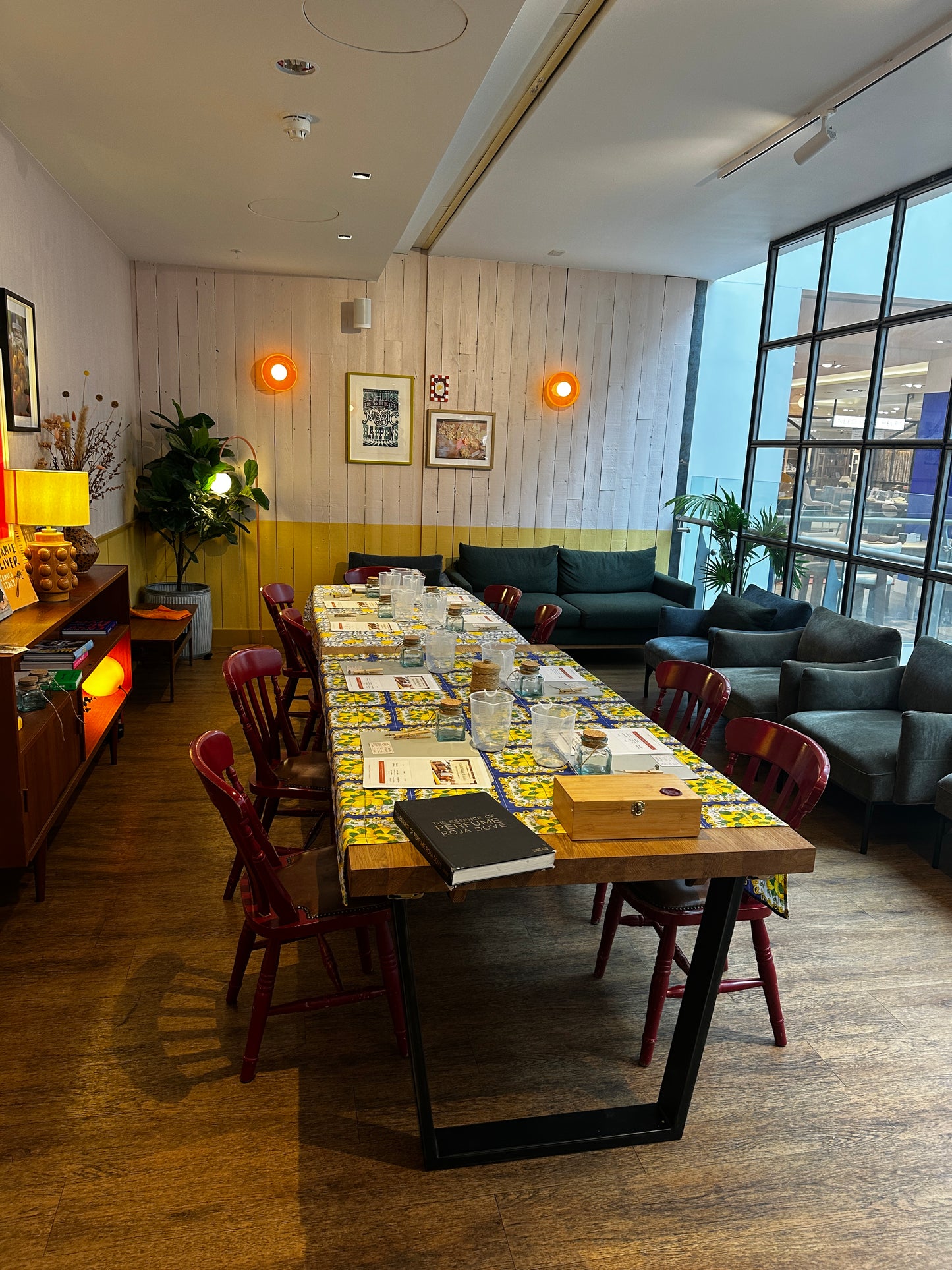 Candle Making Workshop at Jamie Oliver Cafe