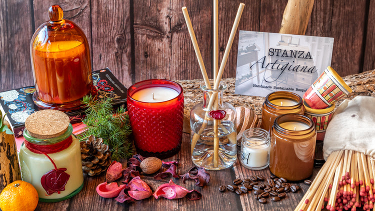 Christmas at STANZA Artigiana - candles, diffusers, gifts