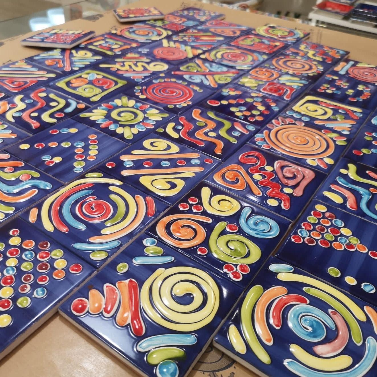 Handmade Decorative tiles - STANZA Artigiana