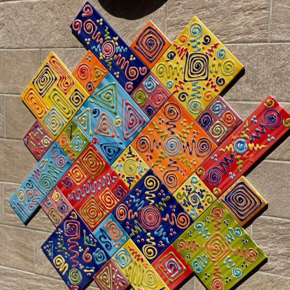 Handmade Decorative tiles - STANZA Artigiana