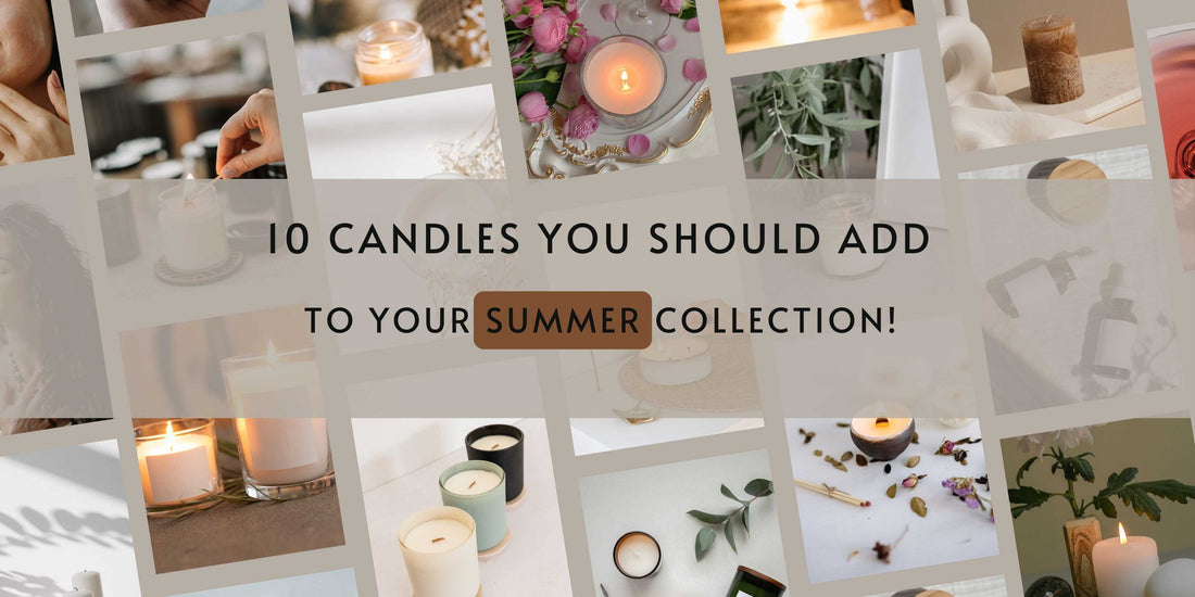 Embrace the Summer Vibes: Top 10 Perfect Summer Candles to Light Up Your Days - STANZA Artigiana