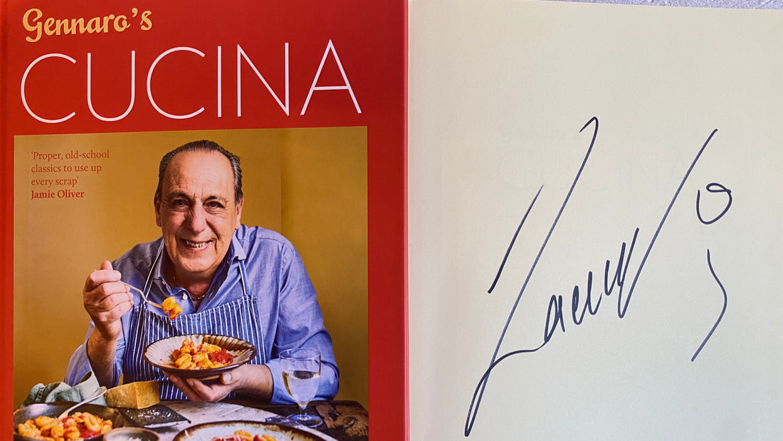 Book signing event with the famous Italian chef Gennaro Contaldo at STANZA Artigiana - London - December 2023 - STANZA Artigiana