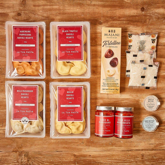 "Discover the Magic of Love with La Tua Pasta's Hearty Valentine's Box" - STANZA Artigiana