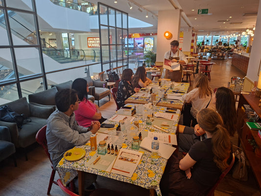 Candle Making Workshop at Jamie Oliver Cafe