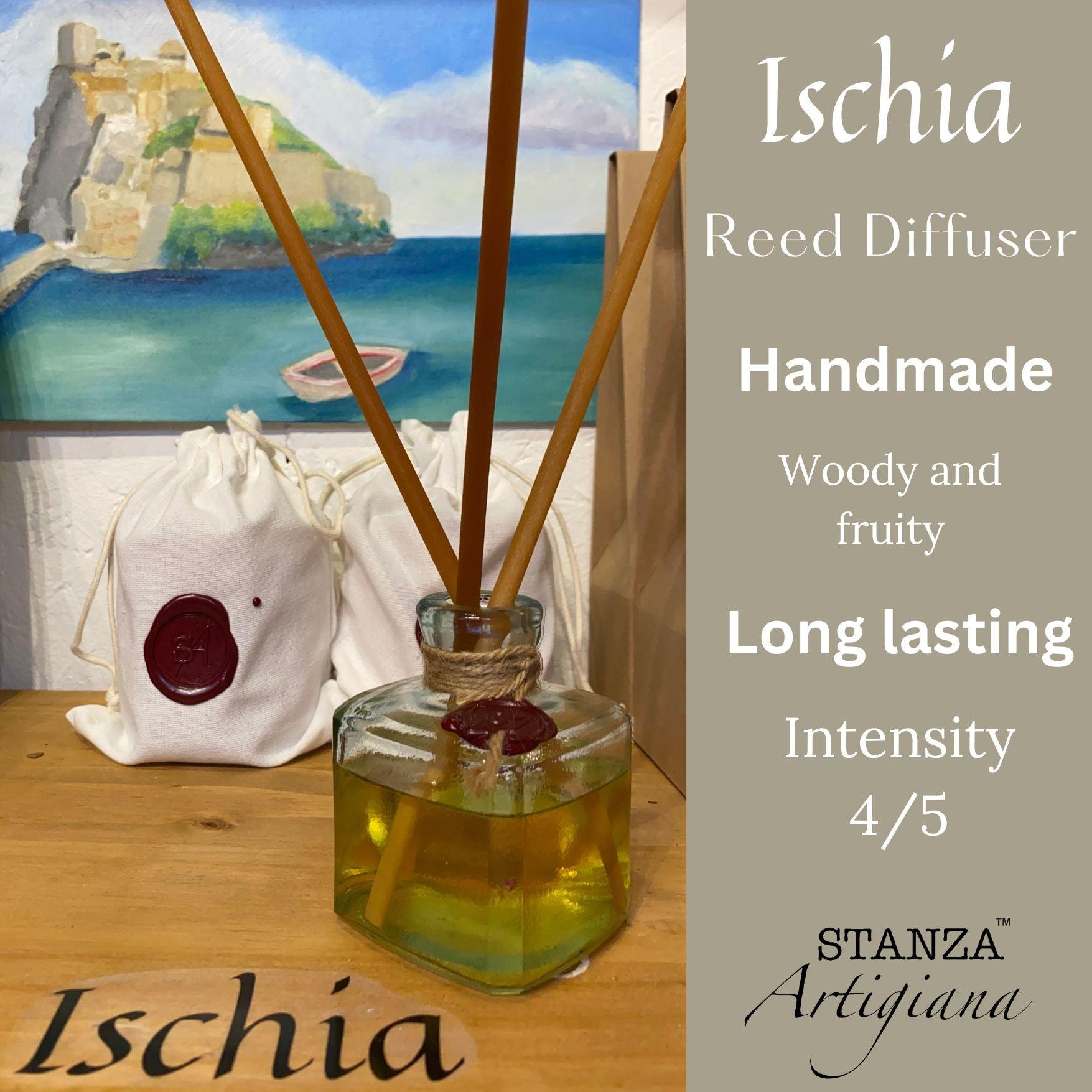 Italian holidays - Italian Reed diffuser - Dark Pomegranate - Ischia ...