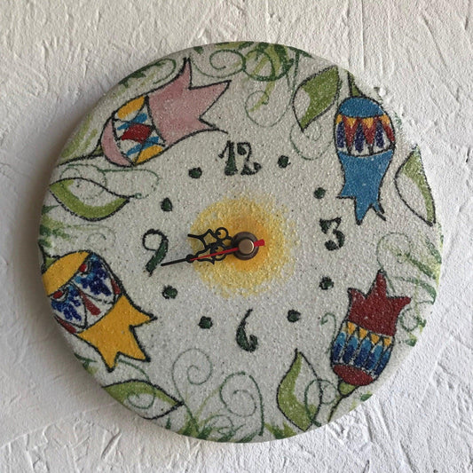 Ceramic Wall clock - STANZA Artigiana