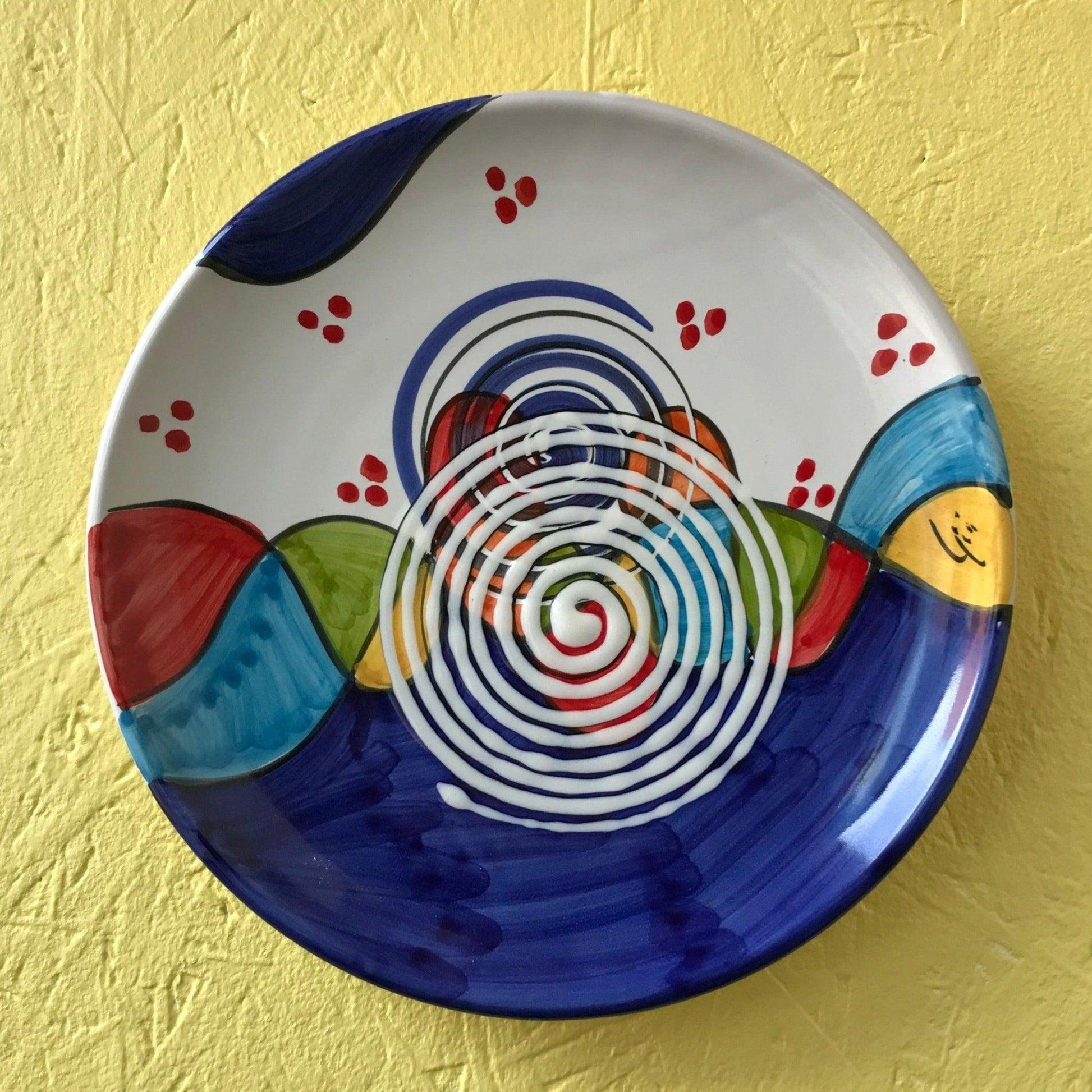 ceramic wall plate - STANZA Artigiana