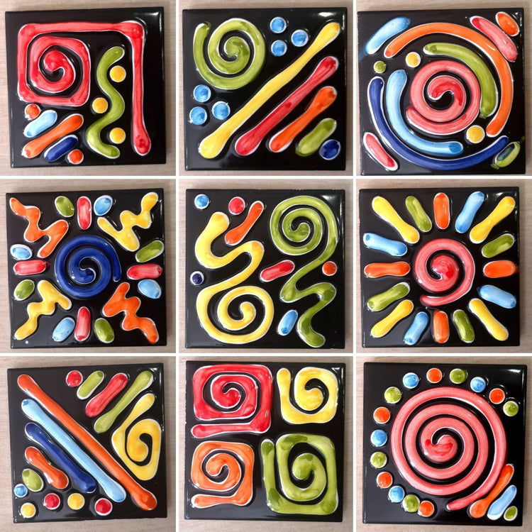 Handmade Decorative tiles - STANZA Artigiana