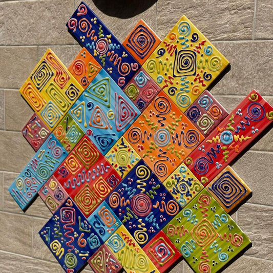 Handmade Decorative tiles - STANZA Artigiana