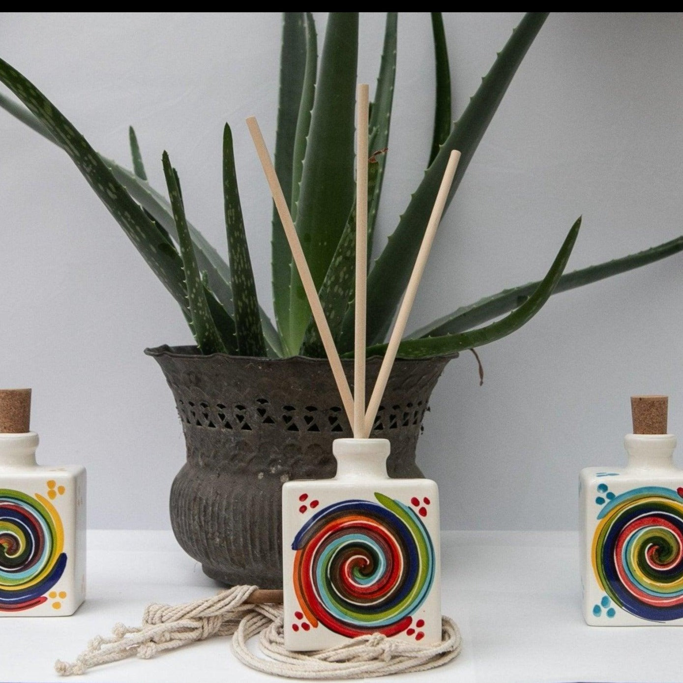 Italian Holidays - limited edition Italian reed diffuser - Ischia - STANZA Artigiana