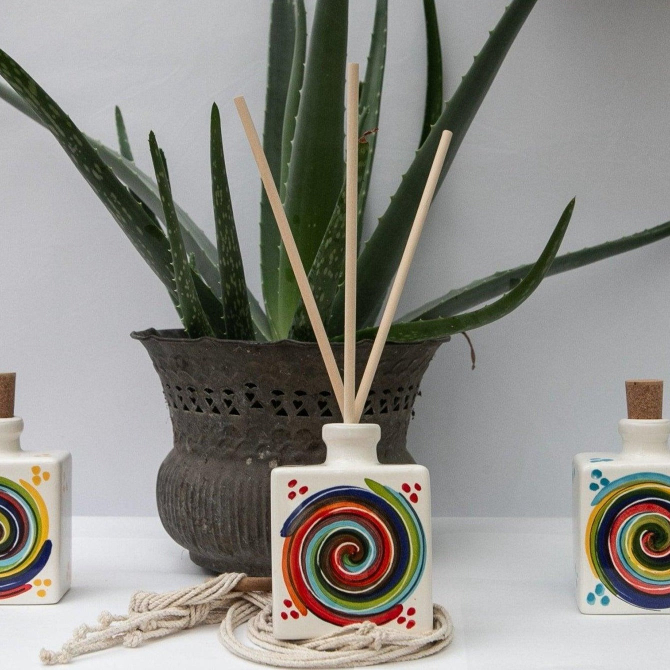 Italian Holidays - limited edition Italian reed diffuser - Amalfi - STANZA Artigiana