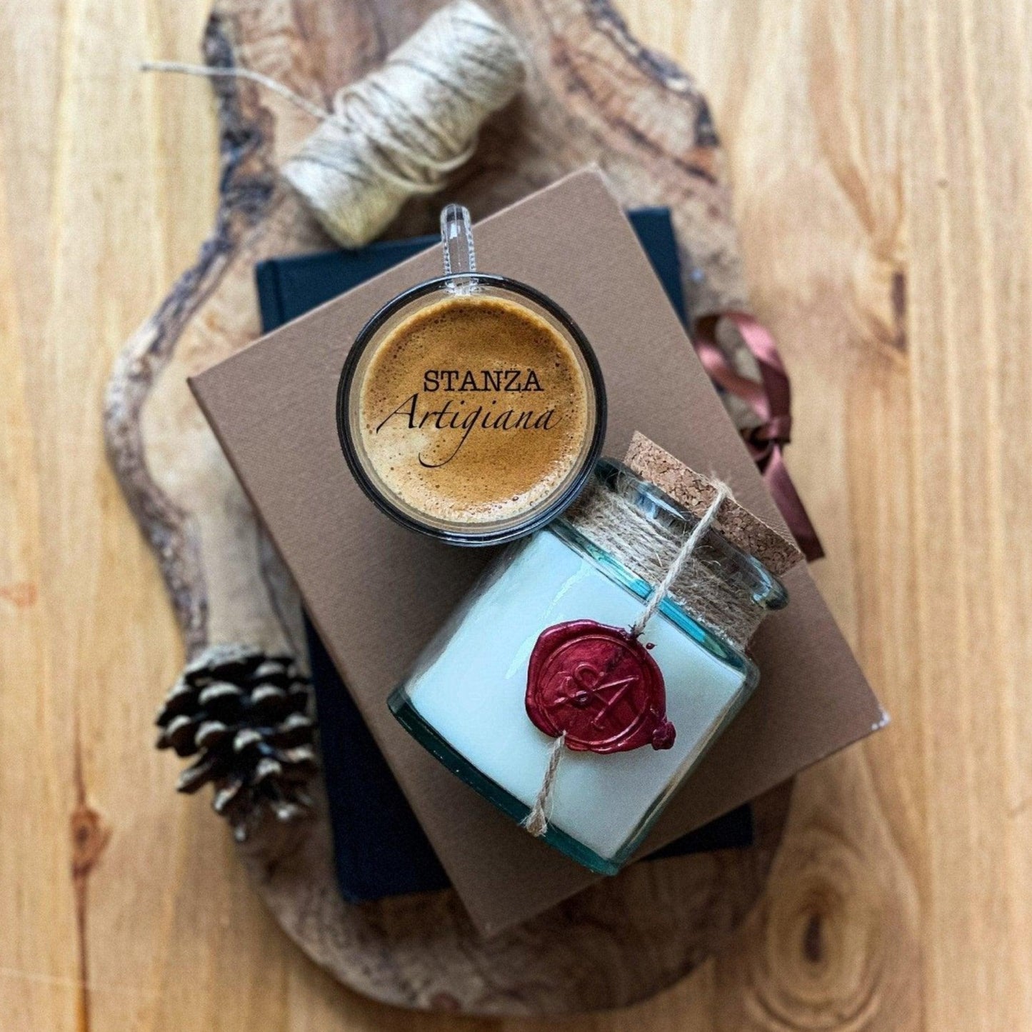 Sustainable Soy Pot Candle - No. 2 Tuscan Leather by STANZA Artigiana - STANZA Artigiana