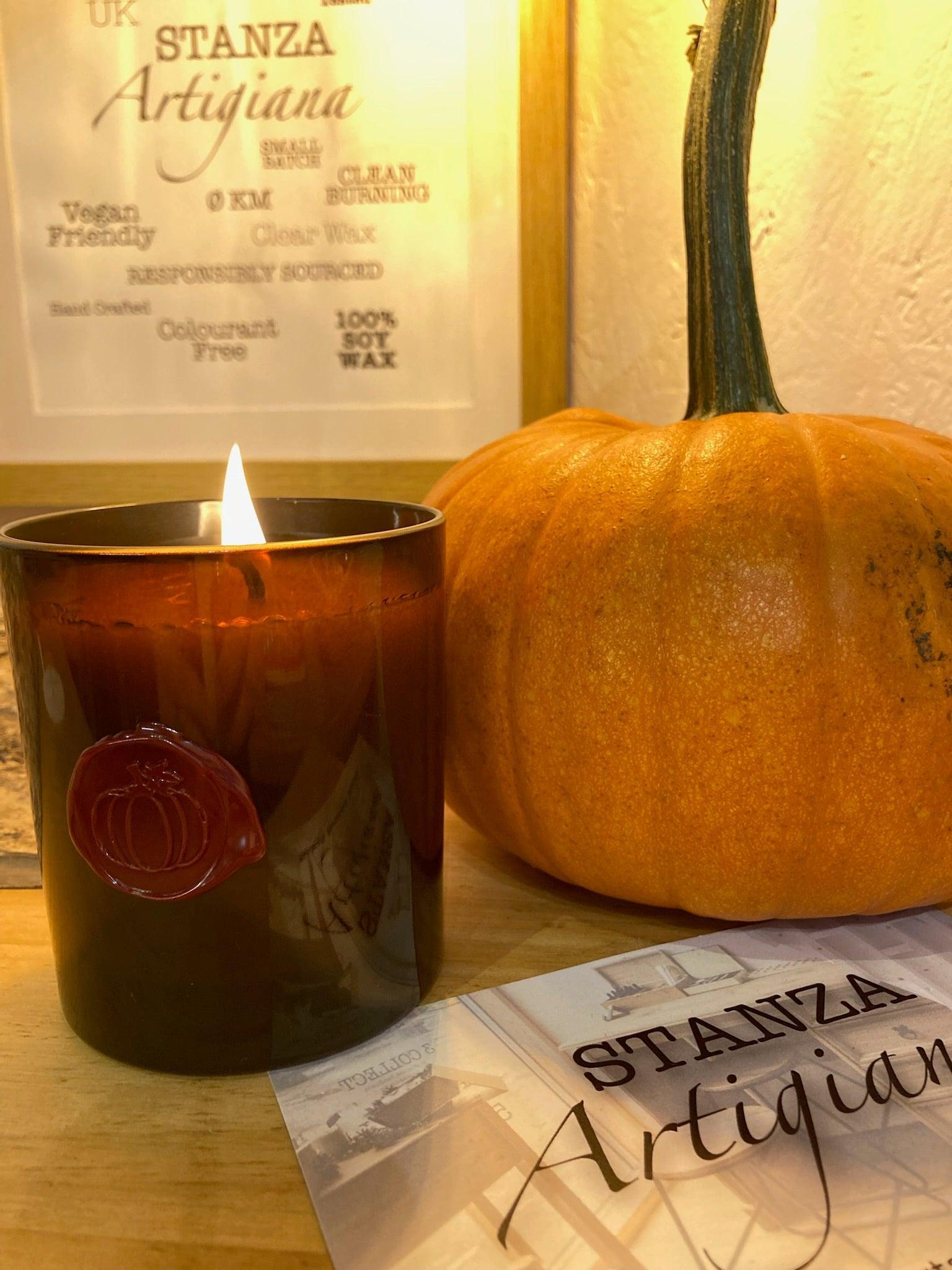 Pumpkin spice - Halloween candle - STANZA Artigiana